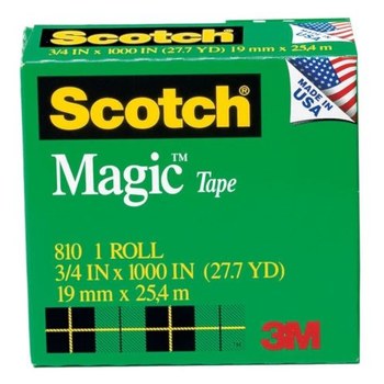 Imagen de 3M Scotch 810 Magic Cinta de oficina Transparente 59688 (Imagen principal del producto)