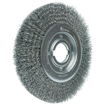 Weiler 06170 Cepillo de rueda - Rizado Acero cerda