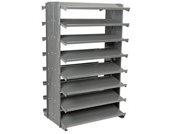 Akro-mils Bastidor fijo APRD18018 - Gris - 16 estantes - APRD18018W WHITE