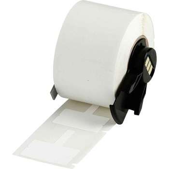Imágen de Brady WorkHorse Blanco Polipropileno Transferencia térmica M6-1-425-FT Etiquetas para cables y alambres T-Flag (Imagen principal del producto)