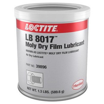 Loctite LB 8017 Lubricante antiadherente - 1.3 lb Lata - Anteriormente conocido como Loctite Moly Dry Film Lubricant - 39896, IDH 233501
