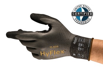 Ansell HyFlex ANSELL GRIP™ 11-939 Antracita gris 9 Dyneema Guantes resistentes a cortes - 076490-44973
