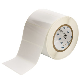 Imágen de Brady Blanco Autolaminados Poliéster Transferencia térmica THT-55-483-1 Rollo de etiquetas para impresora de transferencia térmica troquelado (Imagen principal del producto)