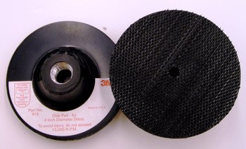 3M Almohadilla de disco - Accesorio Velcro - Diámetro 4 pulg. - 05674