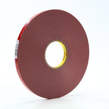 3M 4936F Gris Cinta VHB - 1/2 pulg. Anchura x 72 yd Longitud - 25 mil Espesor - 42995