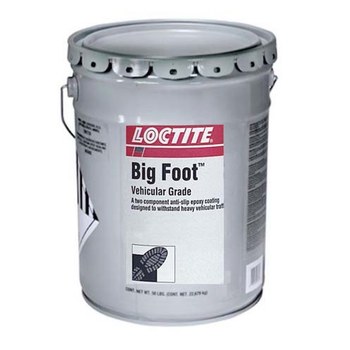 Loctite Bigfoot 1629599 Sellador de asfalto y hormigón - Gris Líquido 5 gal Lata - 00227