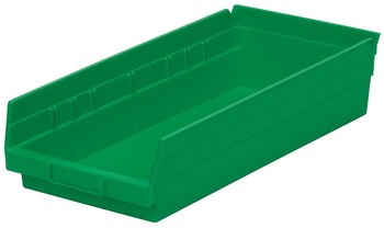 Imagen de Akro-mils 138 cu in Verde Polímero de grado industrial Estante Contenedor de almacenamiento (Imagen principal del producto)