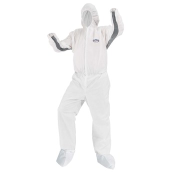 Imágen de Ansell Kleenguard A30 Blanco 3XL Microfuerza Desechable Overoles resistentes a productos químicos (Imagen principal del producto)