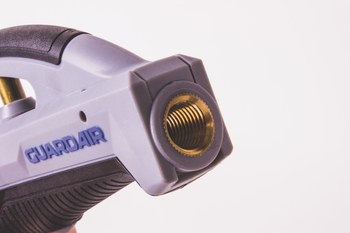 Guardair PalmJet Pistola De Aire De Seguridad GA4424S - 29.7 pulg. - 6 CFM - 85 dB - 03085