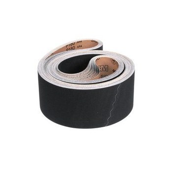 3M Banda de lija 67400 - 6 pulg. x 131 pulg. - Carburo de silicio - P180 - Muy fino