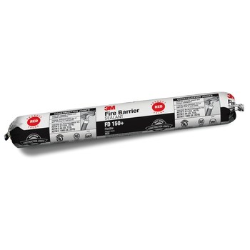 3M FD 150+ Sellador contra incendios Rojo Pasta 20 fl oz Paquete de salchicha - 18810