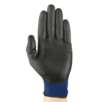 Ansell HyFlex Fortix 11-816 Azul/Negro 9 Nailon/Spandex Guantes de trabajo - ANSELL 11-816 SZ 9