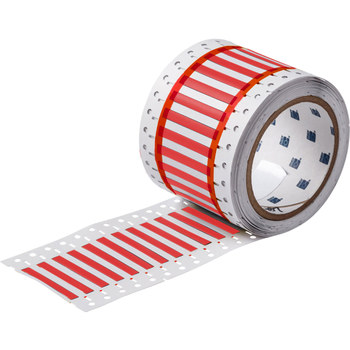 Imágen de Brady Permasleeve Rojo Termocontraíble Transferencia térmica 2HX-187-2-RD-S Manga para impresora de transferencia térmica troquelada (Imagen principal del producto)