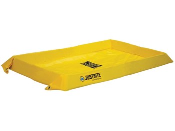 Imágen de Justrite Amarillo PVC 80 gal Berma portátil (Imagen principal del producto)