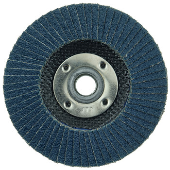 Weiler Wolverine Tipo 27 - Zirconia - 4 1/2 pulg. - 40 - Grueso - 31408