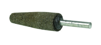 Weiler Tiger Zirc Zirconia Alumina Punto abrasivo - U grado - 3/4 pulg. longitud - Diámetro 3/4 pulg. - 68332