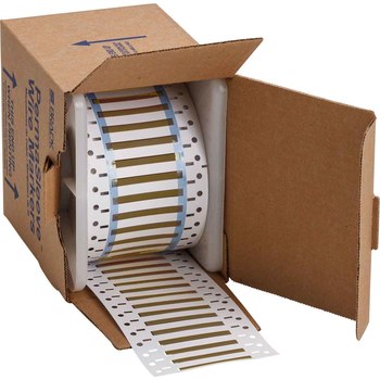 Imágen de Brady Marrón Transferencia térmica 3PS-125-2-BR-S-2 Manga para impresora de transferencia térmica troquelada (Imagen principal del producto)
