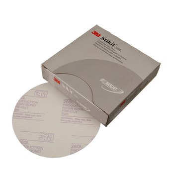 3M Stikit 01320 Discos PSA - 6 pulg. - P800 - Súper fino - Óxido de aluminio