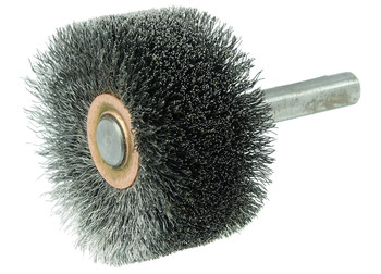 Weiler Bore-Rx 17216 Cepillo de rueda - Rizado Acero cerda