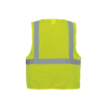 Global Glove FrogWear HV Chaleco de seguridad de alta visibilidad GLO-001V - Malla Poliéster - Amarillo/verde de alta visibilidad - ANSI clase 2, tipo R - 01893