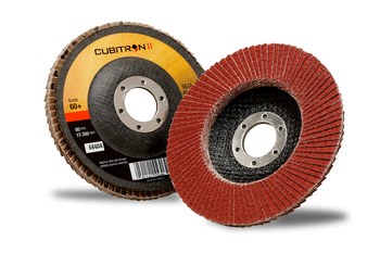 3M Cubitron II Tipo 27 - Óxido de aluminio cerámico - 4 1/2 pulg. - 80+ - Mediano - 55607