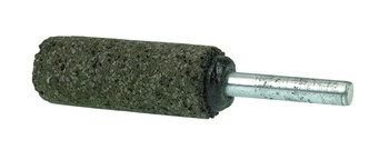Weiler Tiger Zirc Zirconia Alumina Punto abrasivo - U grado - 3/4 pulg. longitud - Diámetro 3/4 pulg. - 68337