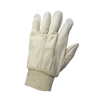 Global Glove C18D Blanco Grande Algodón Guantes de trabajo - c18dp mens