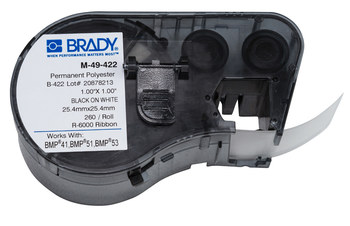 Imágen de Brady Transferencia térmica M-49-422 Cartucho de etiquetas para impresora de transferencia térmica continua (Imagen principal del producto)
