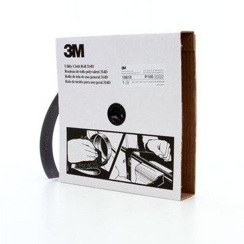 3M Rollo 19810 - 1 1/2 pulg. x 50 yd - Óxido de aluminio - P100 - Fina