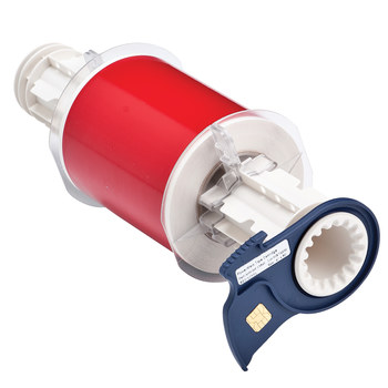 Imágen de Brady Rojo Vinilo Transferencia térmica 13540 Rollo de etiquetas para impresora de transferencia térmica continua (Imagen principal del producto)
