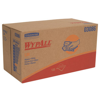 Kimberly-Clark Wypall L30 Limpiador 03086, DRC, - 9.8 pulg. x 10 pulg. - Blanco