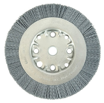 Weiler Nylox 31123 Cepillo de rueda - Rizado redondo Nailon cerda