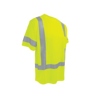 Global Glove Frogwear GLO-018 Chaleco de alta visibilidad GLO-018-4XL - tamaño 4XG - Poliéster - Lima - ANSI clase 3 - 01979