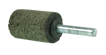 Weiler Tiger Zirc Zirconia Alumina Punto abrasivo - U grado - 1 pulg. longitud - Diámetro 1 pulg. - 68338