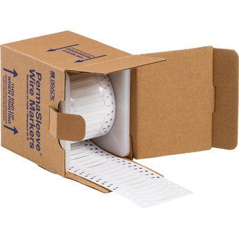 Imágen de Brady Blanco Transferencia térmica 3PS-125-2-WT-S-2 Manga para impresora de transferencia térmica troquelada (Imagen principal del producto)