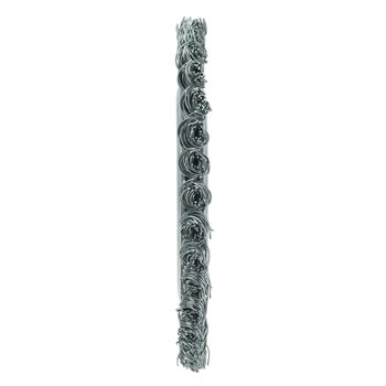 Weiler Roughneck 13234 Cepillo de rueda - Anudado - Circular trenzado Acero cerda