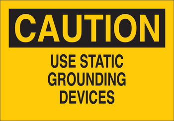 Imágen de Brady B-120 Poliéster reforzado con fibra de vidrio Rectángulo Amarillo Inglés Cartel de seguridad eléctrica 70569 (Imagen principal del producto)