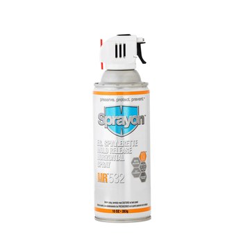 Sprayon MR532 Transparente Agente de liberación - 10 oz Lata de aerosol - Grado alimenticio - 00632