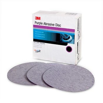 3M Recubierto Cerámico Morada Disco de fibra - Cerámico - 6 pulg. - 36 - Muy áspero - 30787