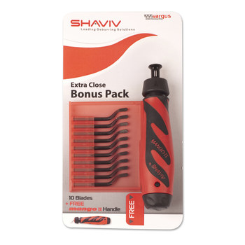 Shaviv E100 Acero de alta velocidad Herramienta de desbarbado extra cerca 155-00178 - 46344