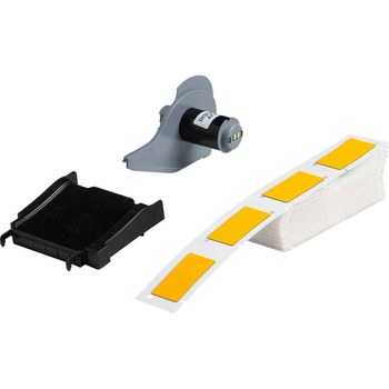 Imágen de Brady M710 Amarillo Poliéster Transferencia térmica M7-173-593-YL Etiquetas para impresora con panel en relieve (Imagen principal del producto)