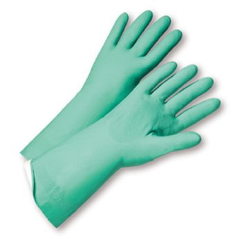 Imágen de West Chester 52N103 Verde 7 Nitrilo No compatible Guantes resistentes a productos químicos (Imagen principal del producto)