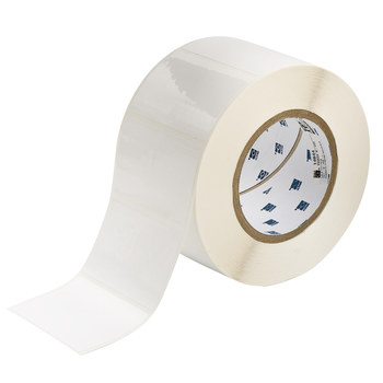 Imágen de Brady Blanco Manipulación evidente Poliéster Transferencia térmica THT-19-7546-1 Rollo de etiquetas para impresora de transferencia térmica troquelado (Imagen principal del producto)