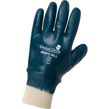 Global Glove 600FC Azul Grande Jersey Guantes de trabajo - 816368-02938