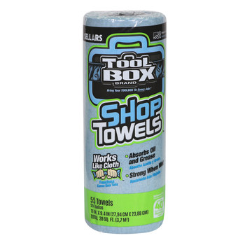 Sellars Toolbox 54400 Toallas de papel multiusos - 55 toallas - Azul - SELLARS 54400