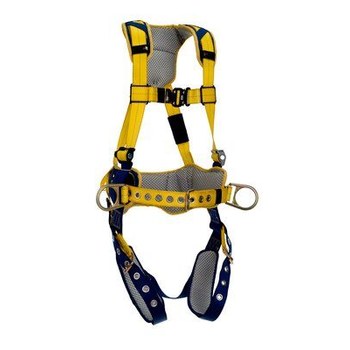 DBI-SALA Delta Posicionamiento Arnés para el cuerpo 1100796 - tamaño Mediano - Amarillo - 10513