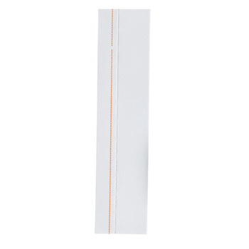 Brady BradyGrip M4C-500-414 Etiquetas de impresión en gancho - 0.50 pulg. x 12 pies - Poliéster - Negro sobre blanco - B-414