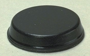 3M Bumpon SJ6344 Negro Parachoques/espaciador - 0.75 pulg. Anchura - 0.16 pulg. Altura - 40952