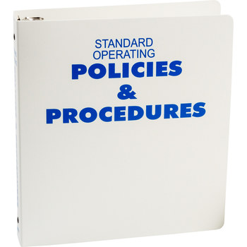 Imágen de Brady Azul sobre blanco Carpeta de hojas de datos GHS y MSDS (Imagen principal del producto)