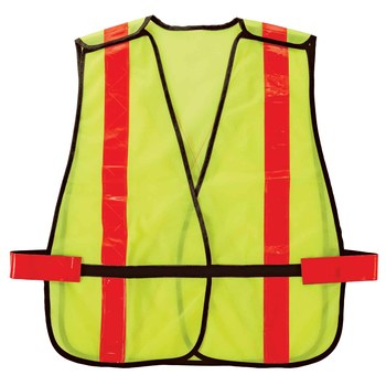 Ergodyne Glowear 8080BAX Chaleco de alta visibilidad 26040 - Universal - Poliéster - Lima de alta visibilidad